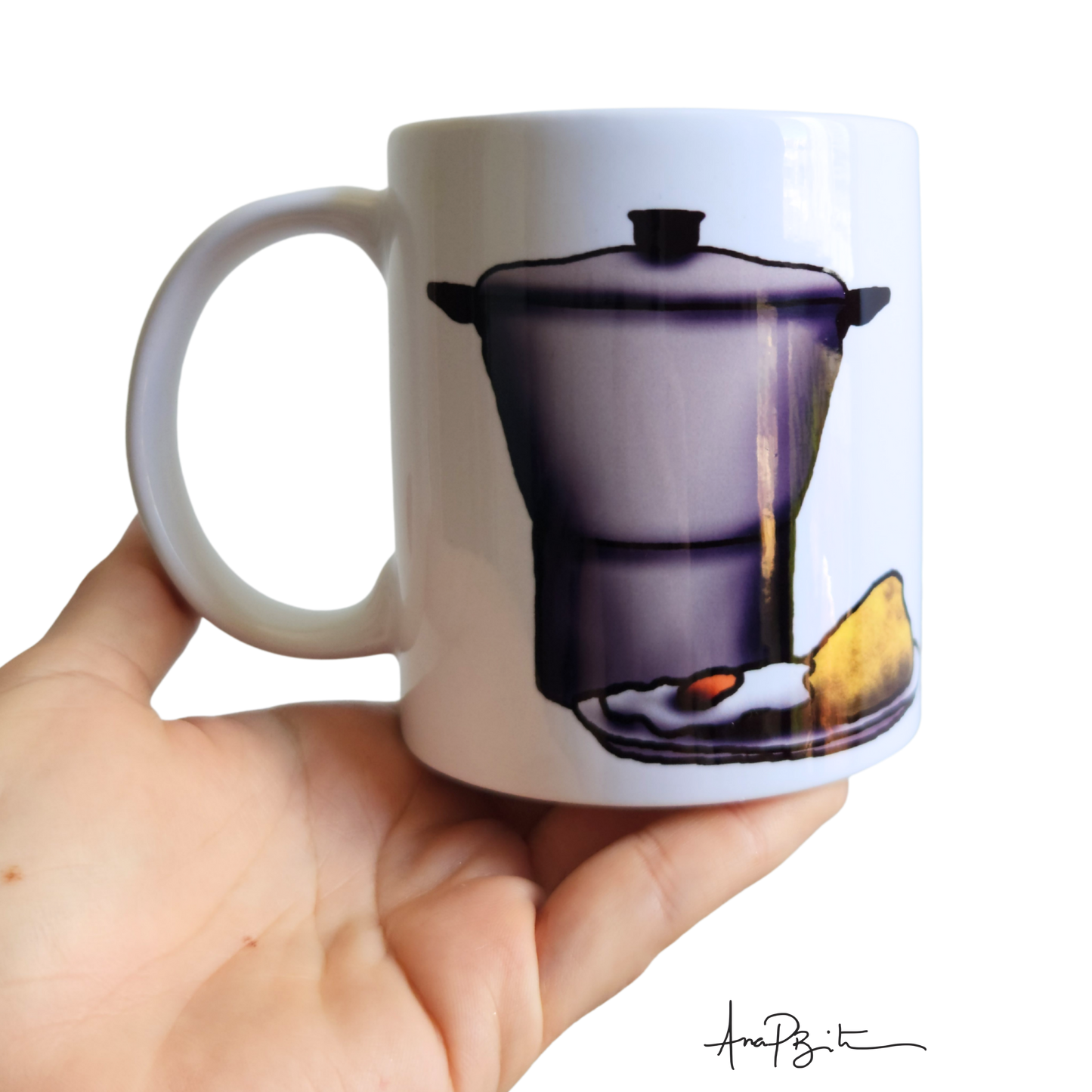 Caneca Cuscuz com Ovo