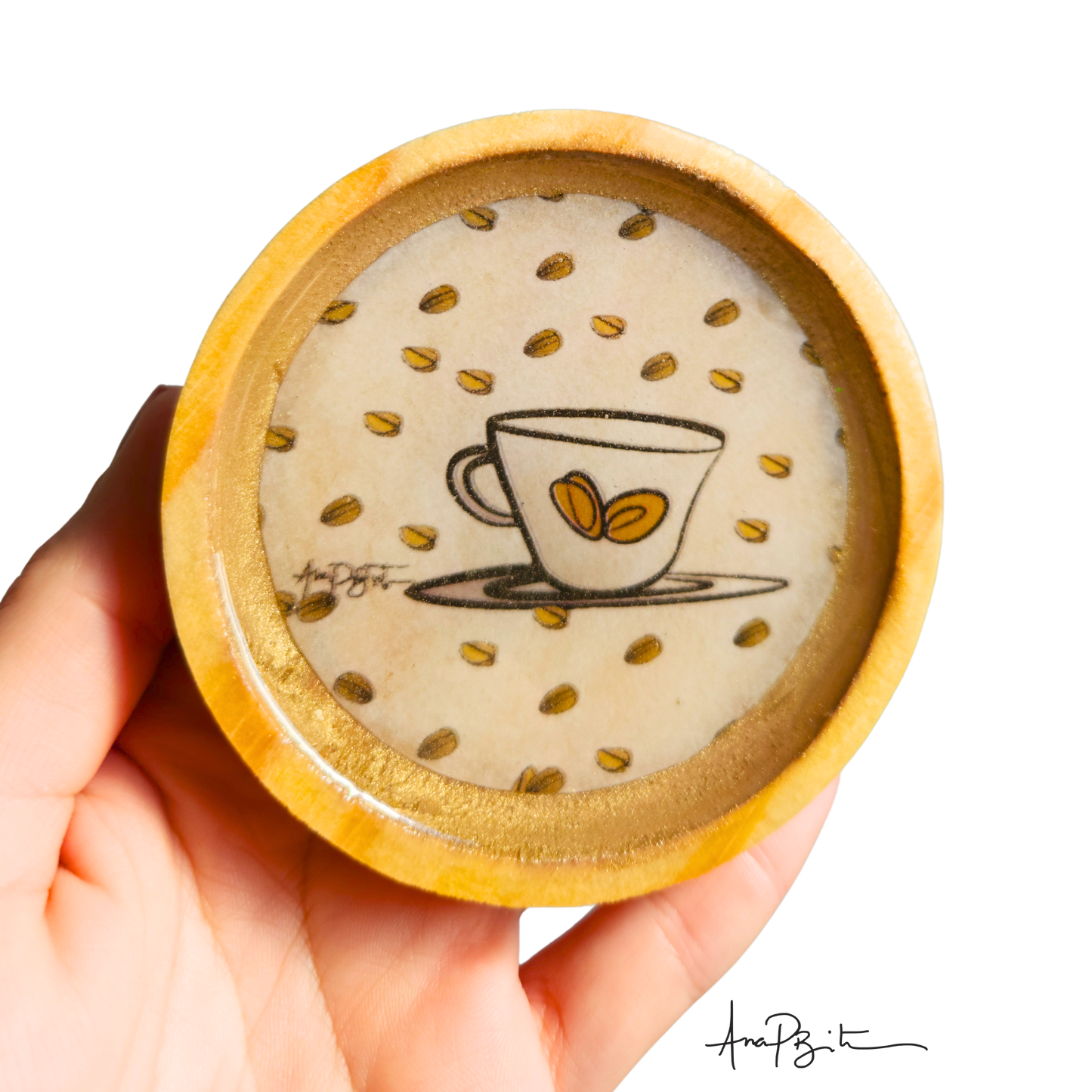 Porta-Copos Café