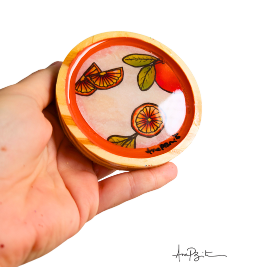 Porta-Copos Laranja