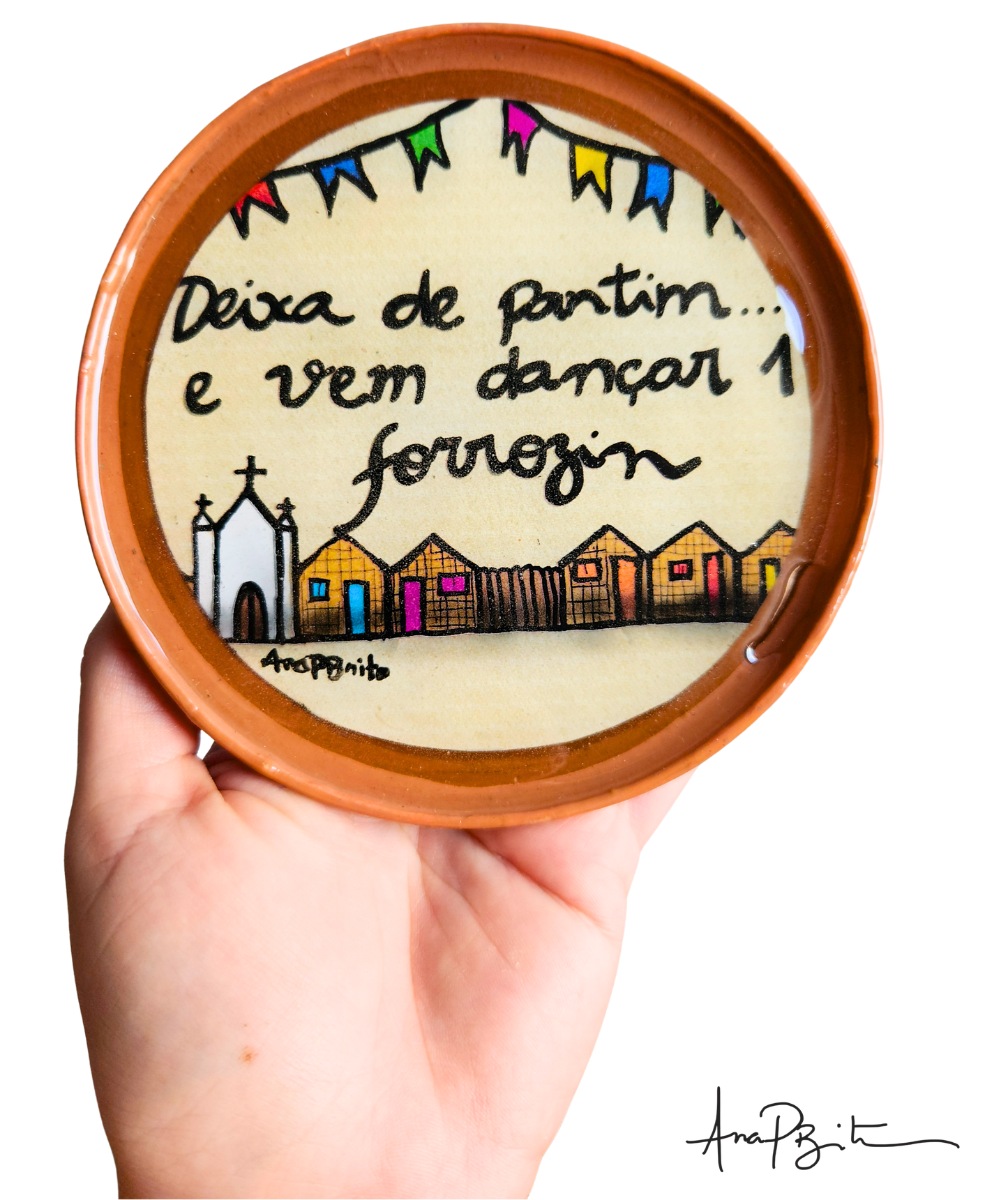 Bandeja Deixa de Pantim e Vem Dançar um Forrozin