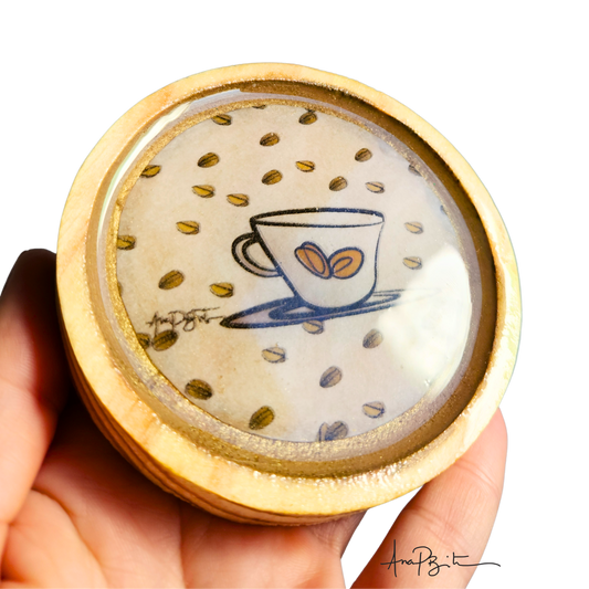 Porta-Copos Café