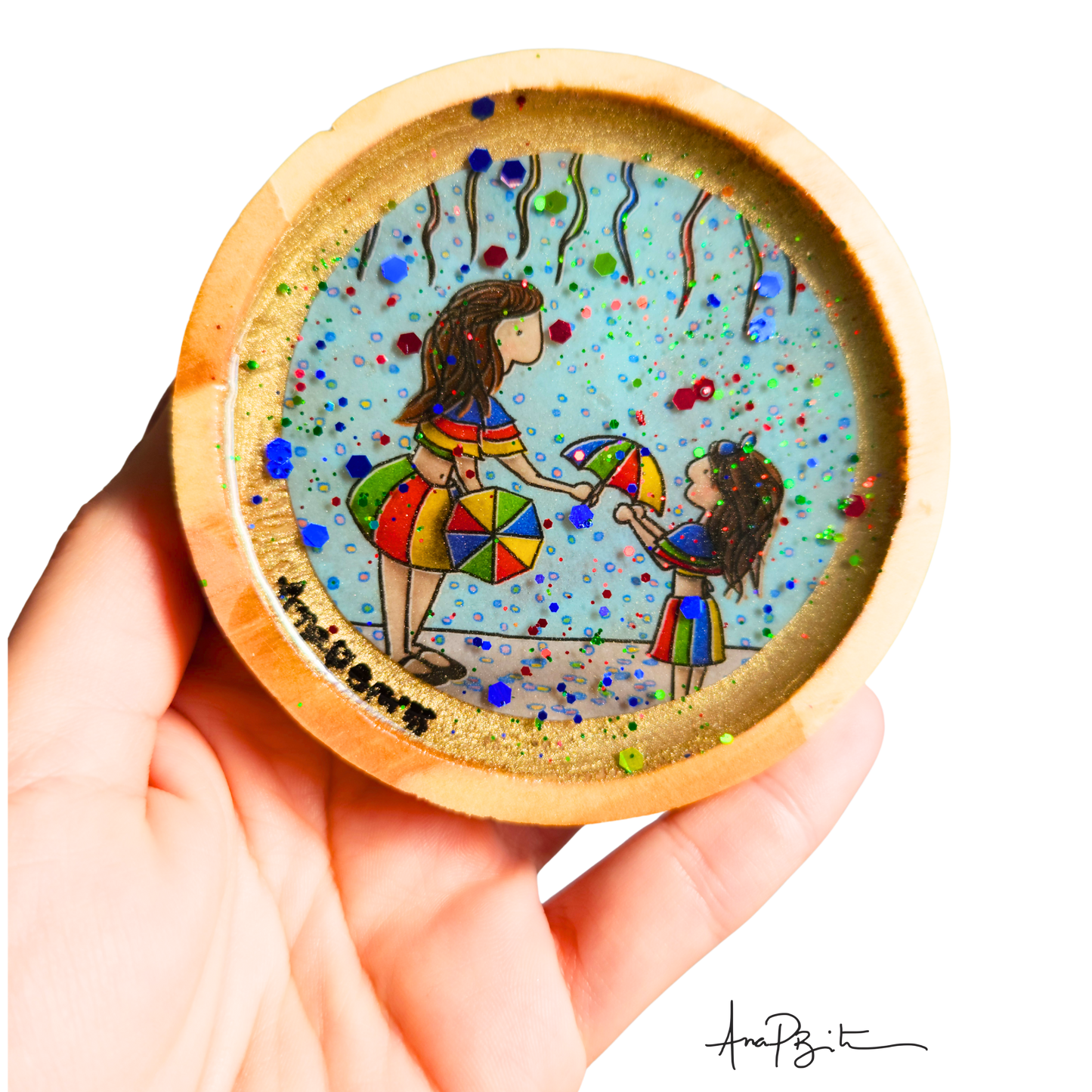 Porta-Copos Mãe e Filha Frevo