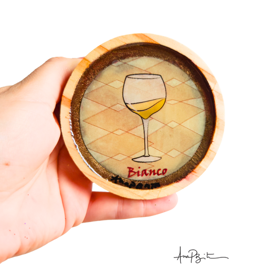 Porta-Copos Vino Bianco