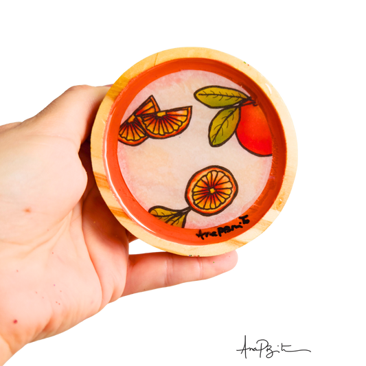 Porta-Copos Laranja