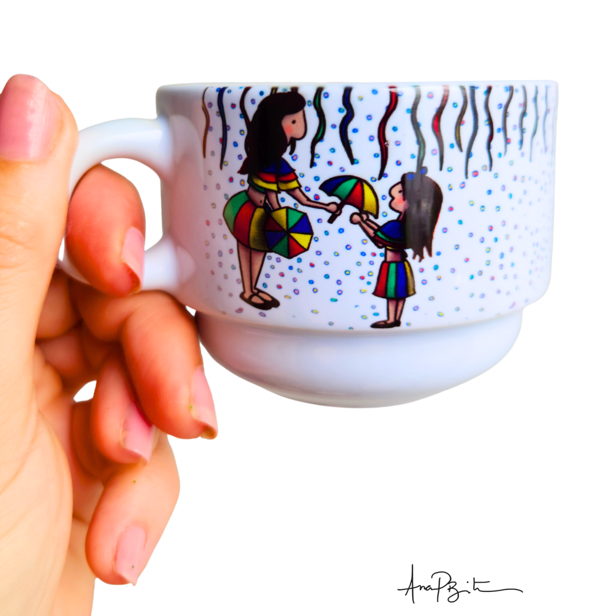 Xícara Mãe e Filha Frevo