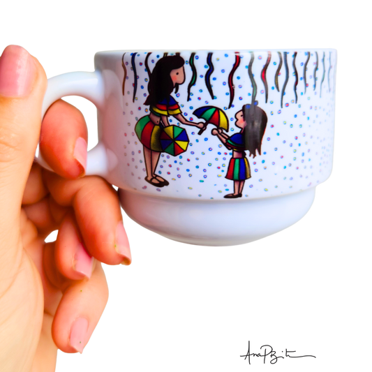 Xícara Mãe e Filha Frevo