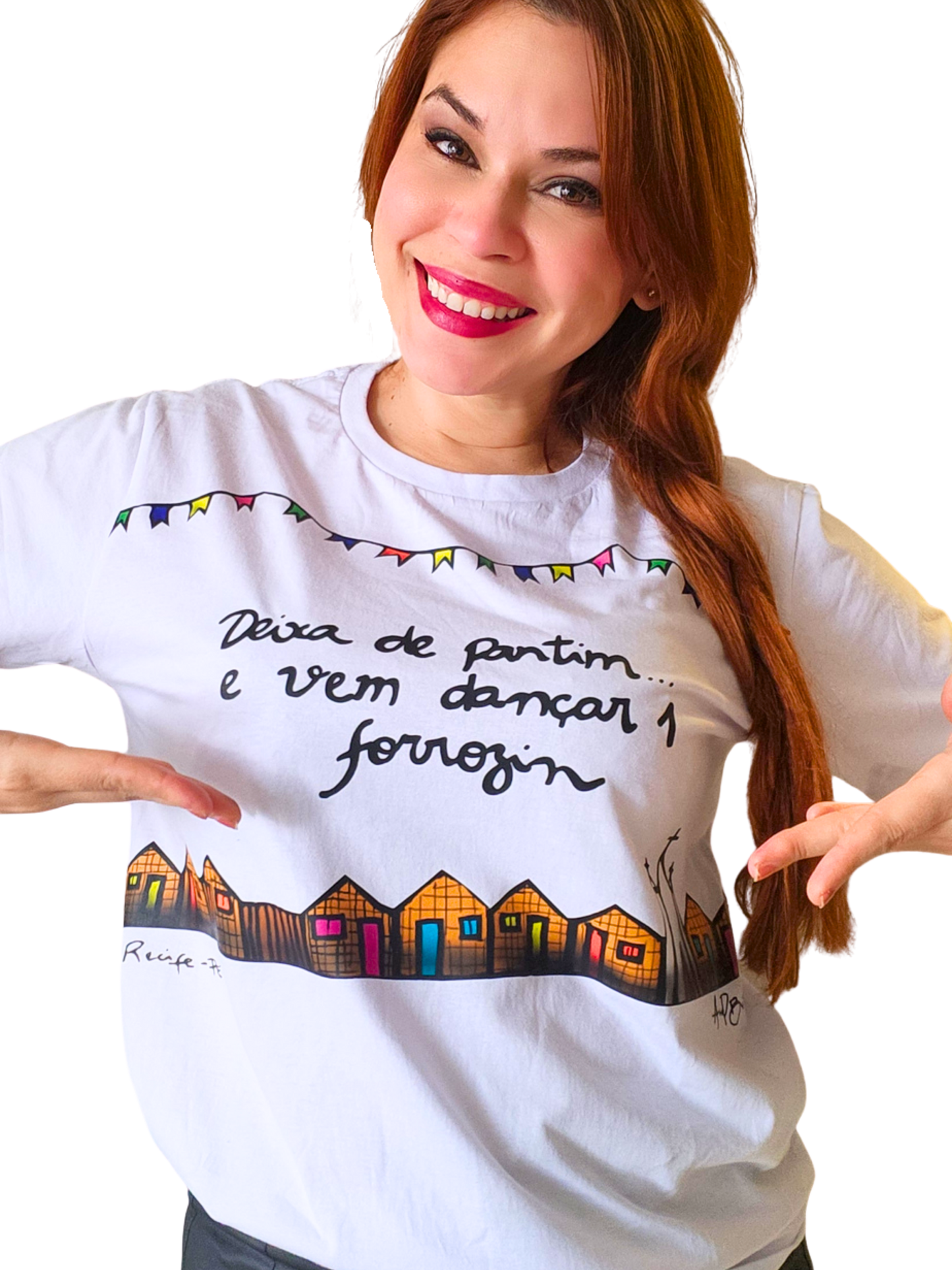 Camisa Deixa de Pantim e Vem Dançar um Forrozin